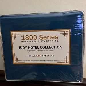 4 piece sheet set King